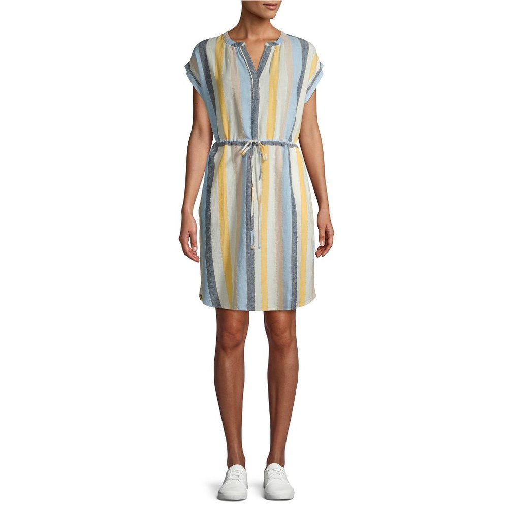 NWT Time & Tru Cinched Waist Dress